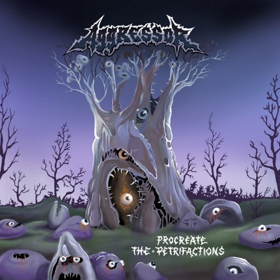 AGGRESSOR - Procreate The Petrifactions (1993)