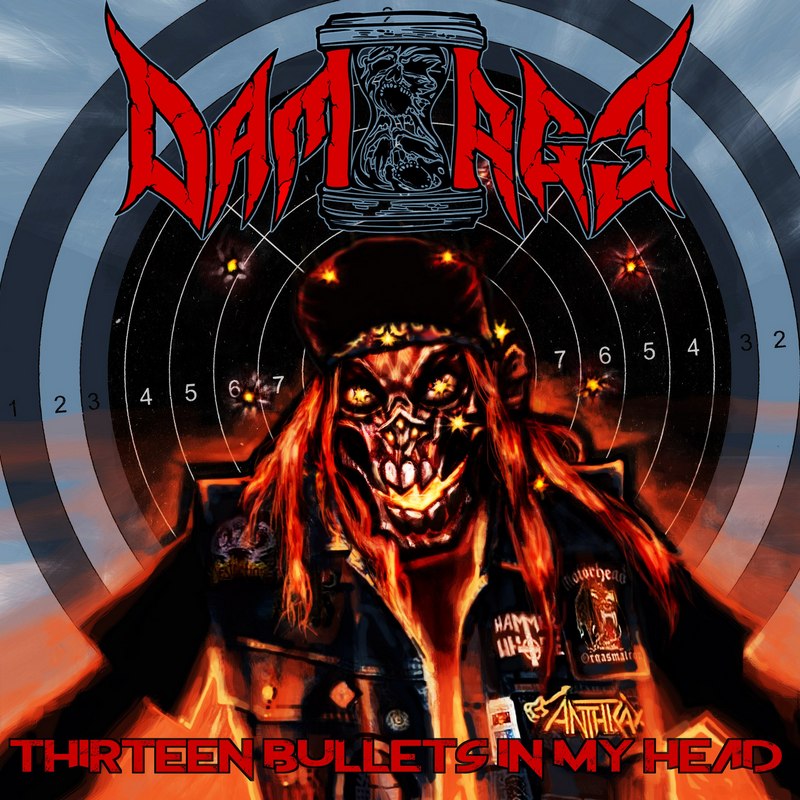 DAM-AGE — «Thirteen Bullets In My Head» (2018) [EP] (слушать, скачать мини-альбом)