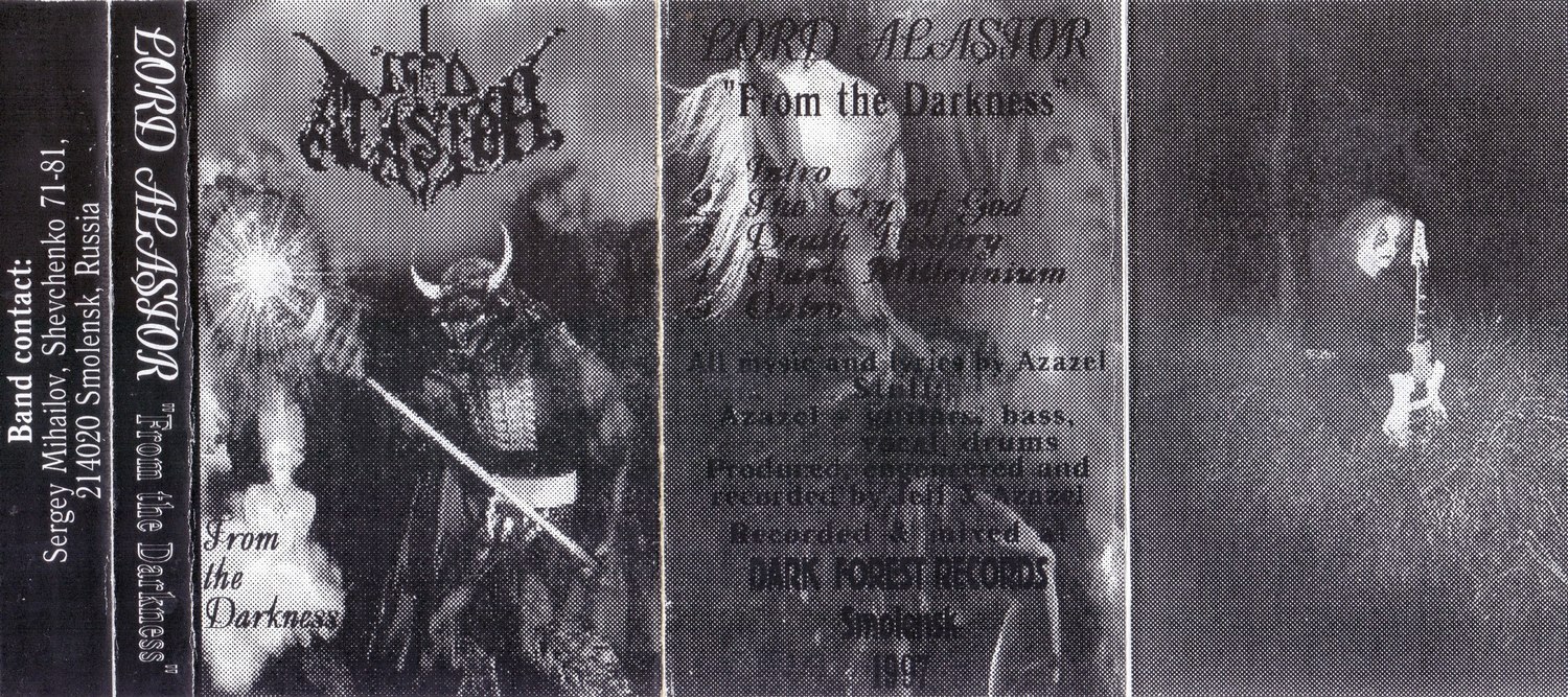 LORD ALASTOR — «From The Darkness» (1997) [Demo] (скан кассеты)